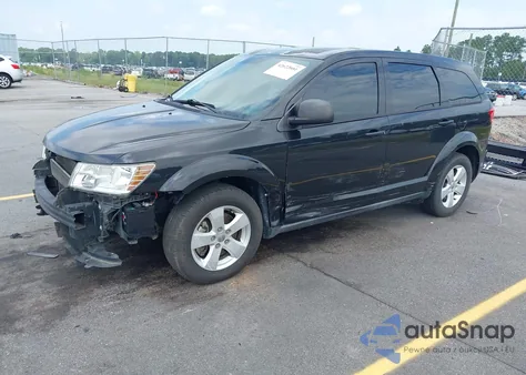 2013 Dodge Journey American Value Pkg из США, поврежденный, VIN 3C4PDCAB0DT529963